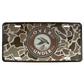 Old School Mallard Shoot License Plate