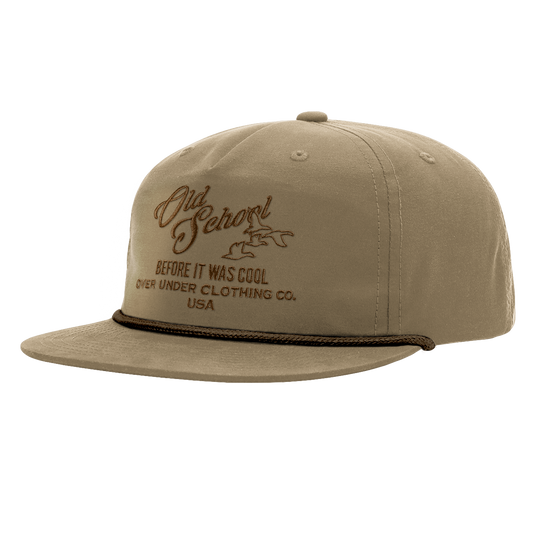 Old School Rope Hat Tobacco